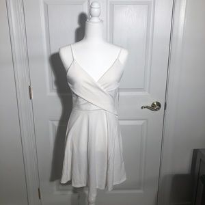 Tobi Into You White Skater Dress